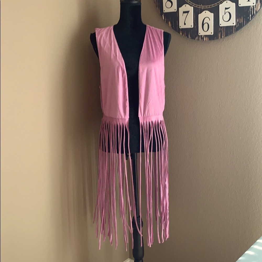 Fringed vest